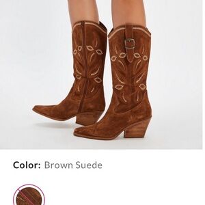 Free People, Seychelles Silver Springs Western Boots